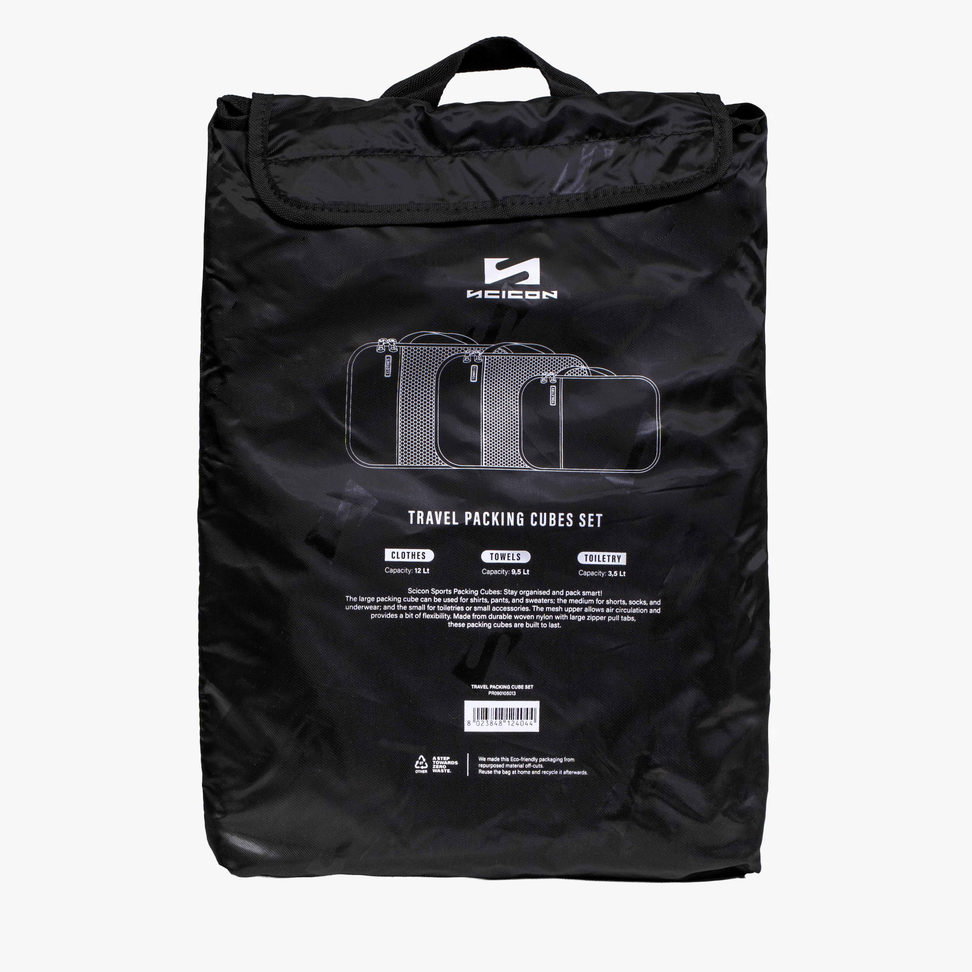 TRAVEL PACKING CUBE SET X 3