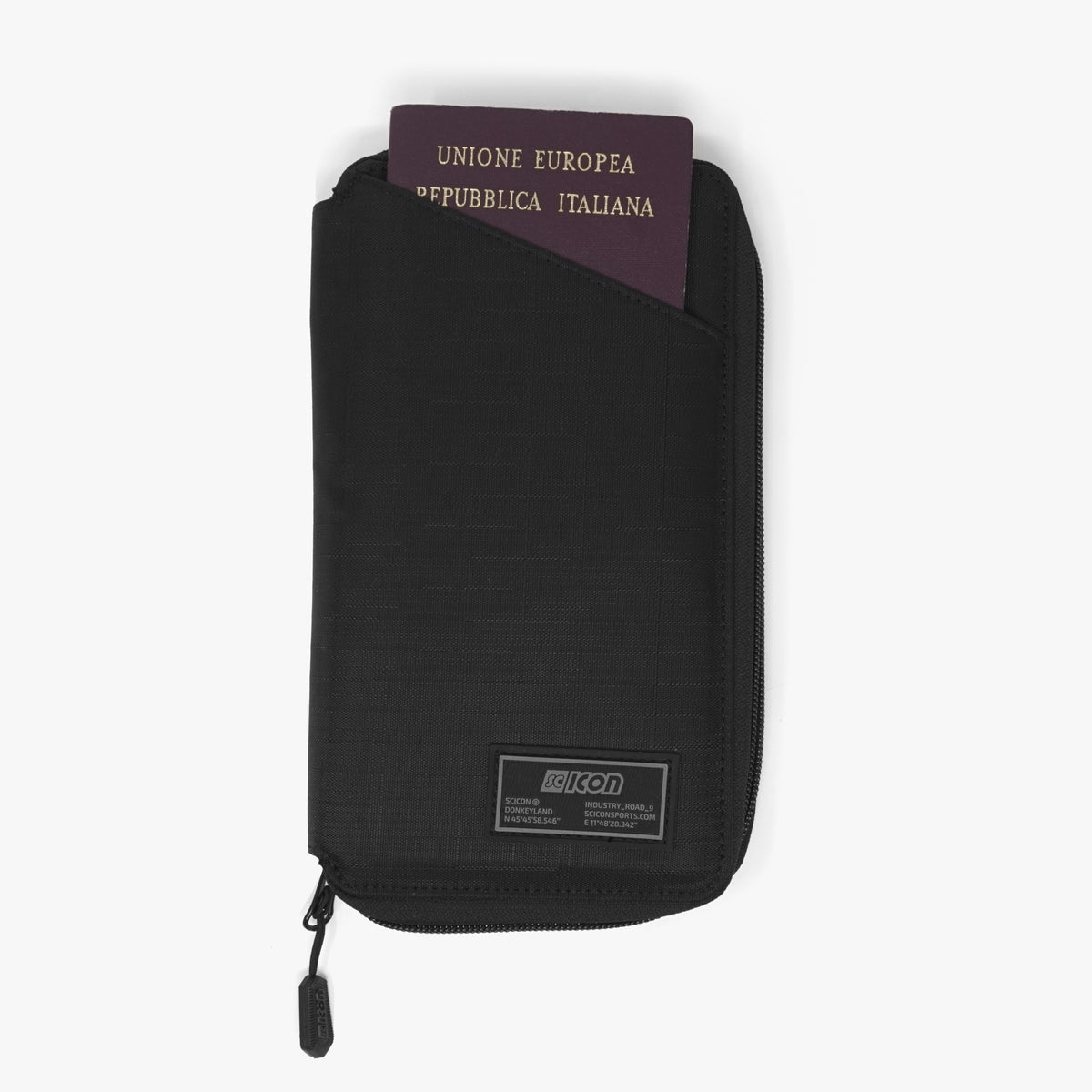 travel wallet front