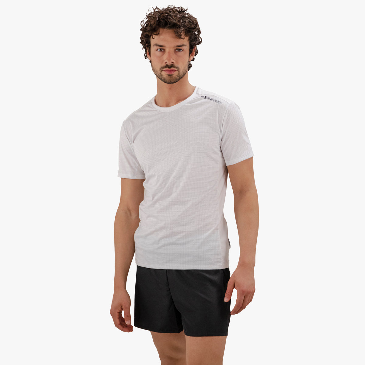 tech tshirt white