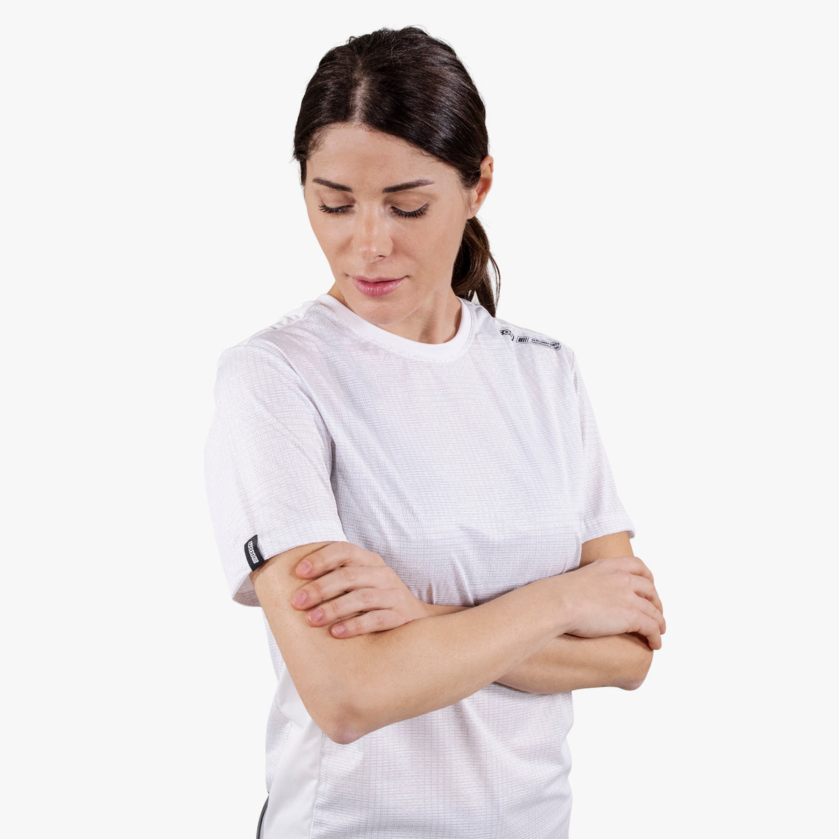 tech tshirt white