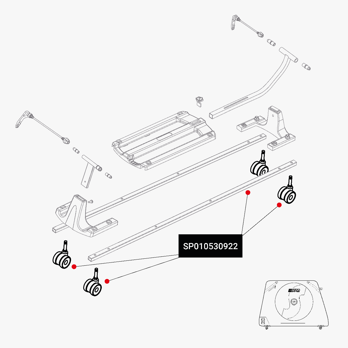 SILENT TWIN WHEEL SYSTEM