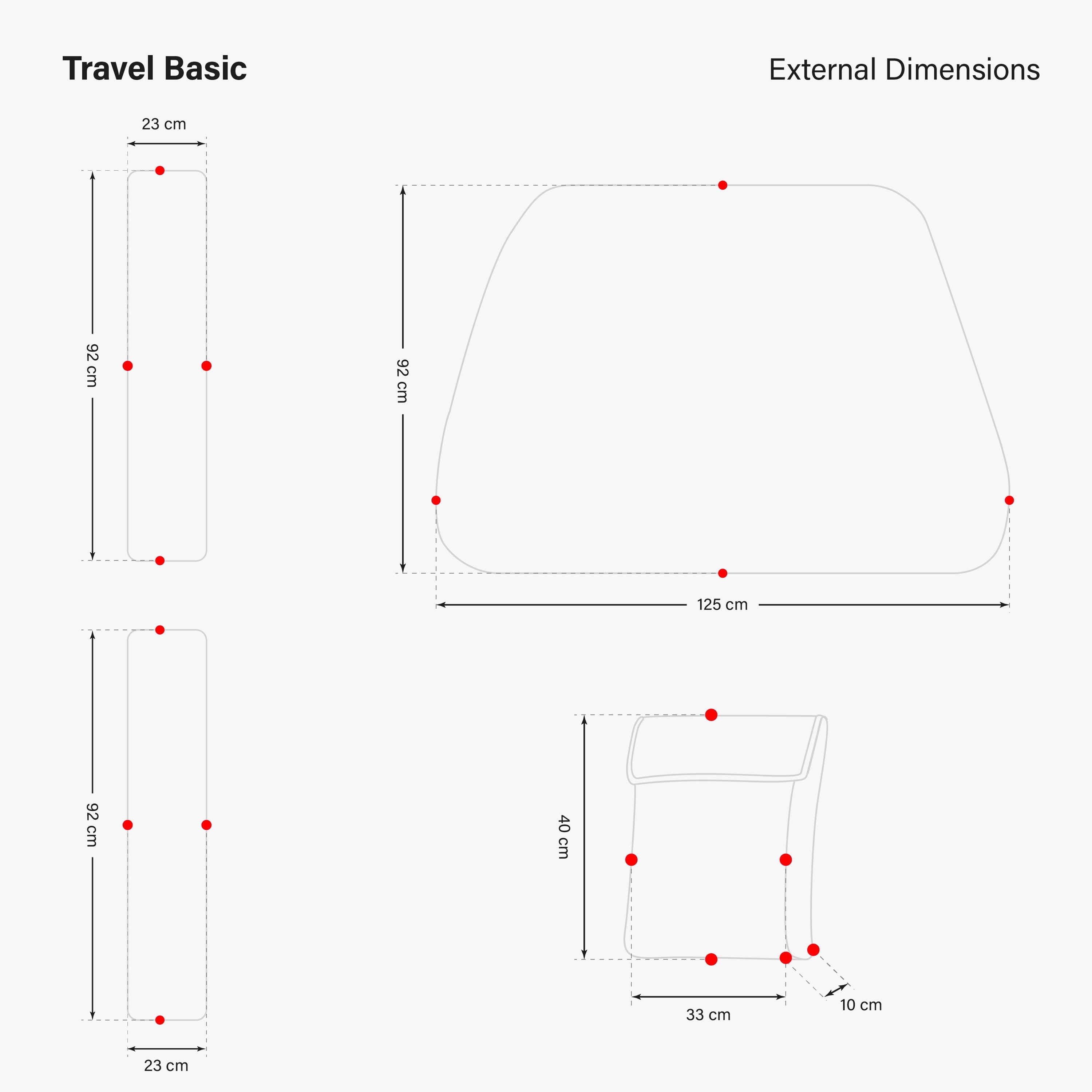 SOFT BIKE BAG - TRAVEL BASIC