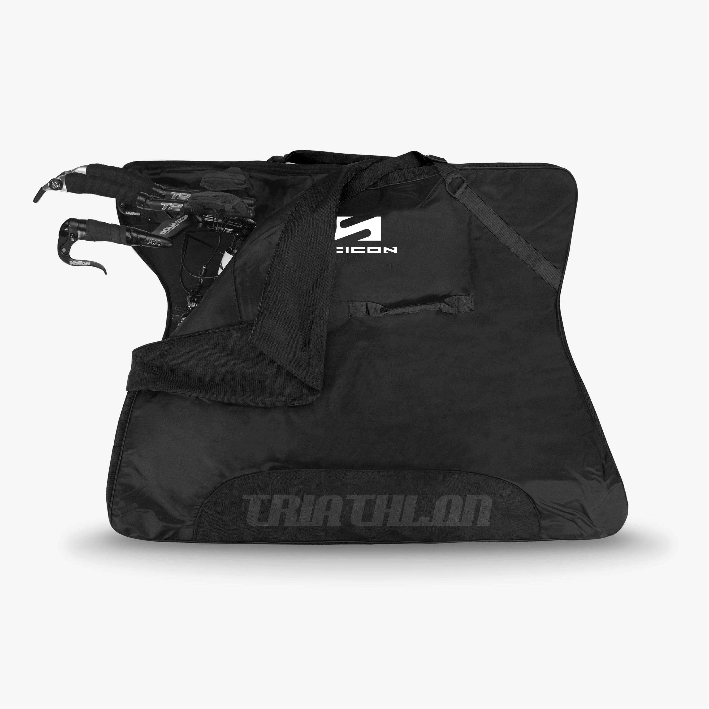 SciCon Triathlon 自転車バッグ Black Travel Plus Triathlon Soft Bike Bag | Scicon Sports