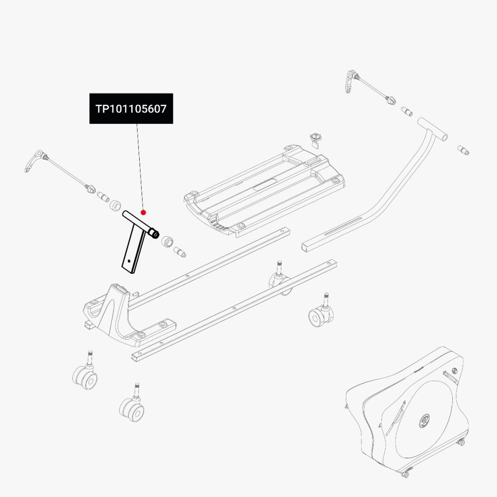 T-BAR ADAPTER AEROCOMFORT 3.0 - 135 MM