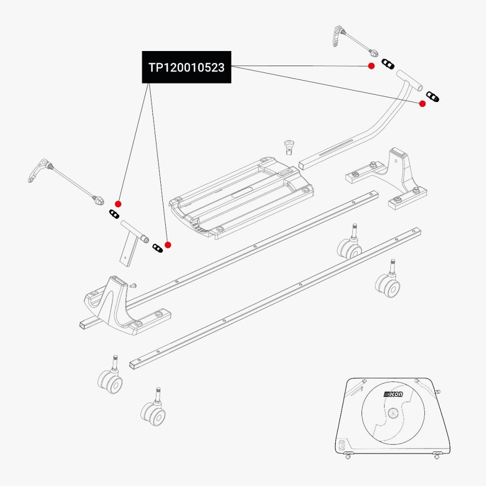 QUICK RELEASE ADAPTERS MTB